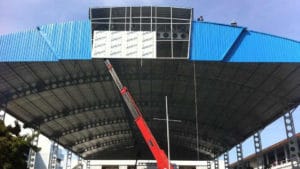 อาคารลานกิจกรรม โรงเรียนเซนต์โยเซพระยอง